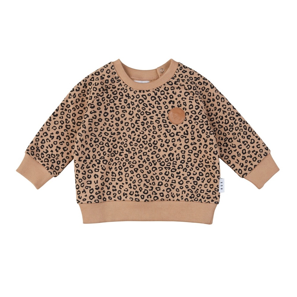 NWT Huxbaby Leopard Sweatshirt